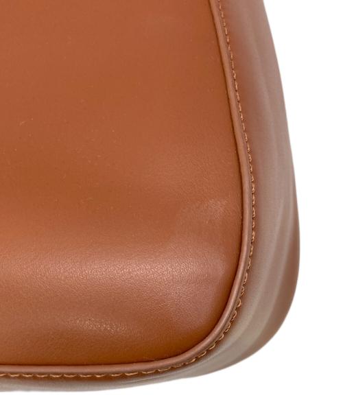 DEMELLIER LONDON（デメリエーロンドン）DEMELLIER LONDON (デメリエーロンドン) MIDI TOKYOショルダーバッグ ブラウンの古着・服飾アイテム