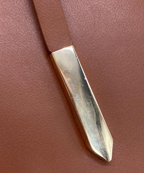 DEMELLIER LONDON（デメリエーロンドン）DEMELLIER LONDON (デメリエーロンドン) MIDI TOKYOショルダーバッグ ブラウンの古着・服飾アイテム