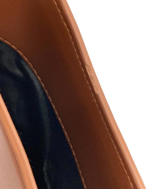 DEMELLIER LONDON（デメリエーロンドン）DEMELLIER LONDON (デメリエーロンドン) MIDI TOKYOショルダーバッグ ブラウンの古着・服飾アイテム