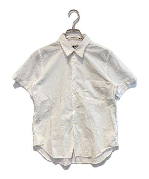 BLACK COMME des GARCONS（ブラックコムデギャルソン）BLACK COMME des GARCONS (ブラックコムデギャルソン) 半袖シャツ ホワイト サイズ:XSの古着・服飾アイテム
