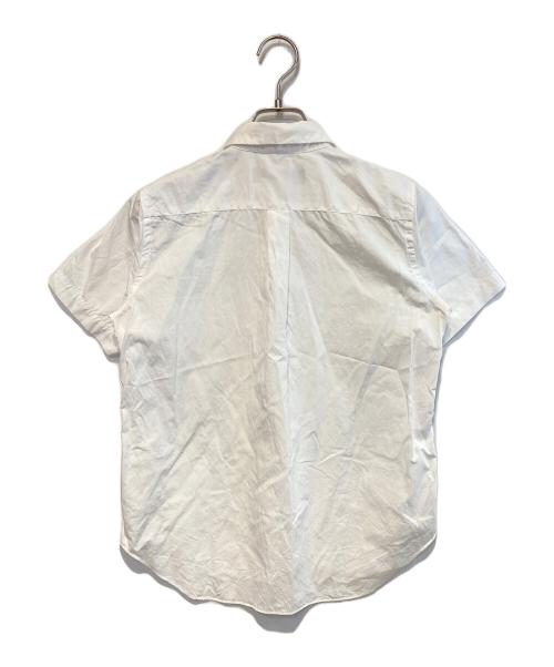 BLACK COMME des GARCONS（ブラックコムデギャルソン）BLACK COMME des GARCONS (ブラックコムデギャルソン) 半袖シャツ ホワイト サイズ:XSの古着・服飾アイテム