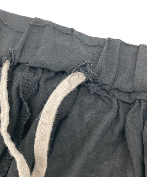 COMME des GARCONS（コムデギャルソン）COMME des GARCONS (コムデギャルソン) シアーレイヤードサルエルパンツ ブラック サイズ:不明の古着・服飾アイテム