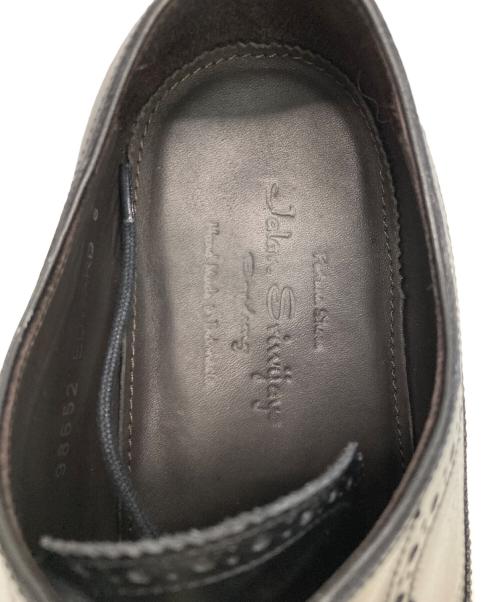 Jalan Sriwijaya（ジャランスリウァヤ）Jalan Sriwijaya (ジャランスリウァヤ) EDWARDウィングチップシューズ ブラック サイズ:6の古着・服飾アイテム