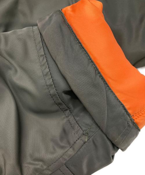 COMME des GARCONS JUNYA WATANABE MAN（コム デ ギャルソン ジュンヤ ワタナベ マン）COMME des GARCONS JUNYA WATANABE MAN (コム デ ギャルソン ジュンヤ ワタナベ マン) 再構築フライトジャケット オリーブ サイズ:Sの古着・服飾アイテム