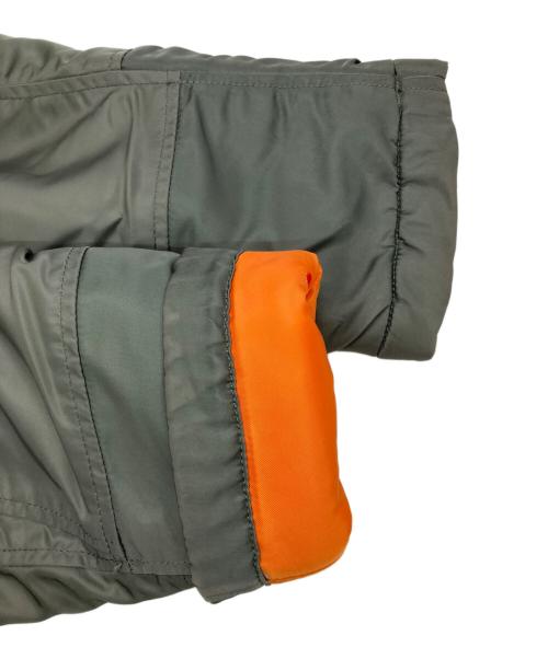 COMME des GARCONS JUNYA WATANABE MAN（コム デ ギャルソン ジュンヤ ワタナベ マン）COMME des GARCONS JUNYA WATANABE MAN (コム デ ギャルソン ジュンヤ ワタナベ マン) 再構築フライトジャケット オリーブ サイズ:Sの古着・服飾アイテム