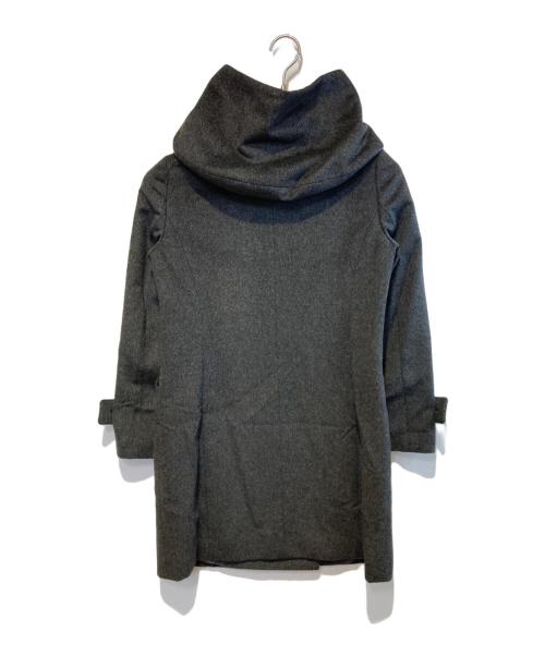 ANAYI（アナイ）ANAYI (アナイ) カシミヤ混フーデッドコート グレー サイズ:36の古着・服飾アイテム