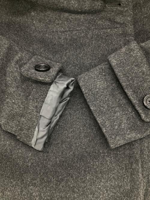 ANAYI（アナイ）ANAYI (アナイ) カシミヤ混フーデッドコート グレー サイズ:36の古着・服飾アイテム