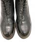 中古・古着 foot the coacher (フットザコーチャー) SEMI BROGUE BOOTS ブラック サイズ:9：18000円