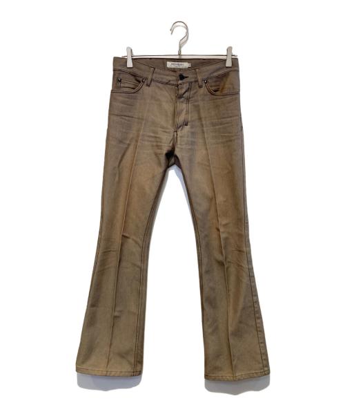 Yves Saint Laurent（イヴサンローラン）Yves Saint Laurent (イヴサンローラン) フレアパンツ ブラウン サイズ:44の古着・服飾アイテム