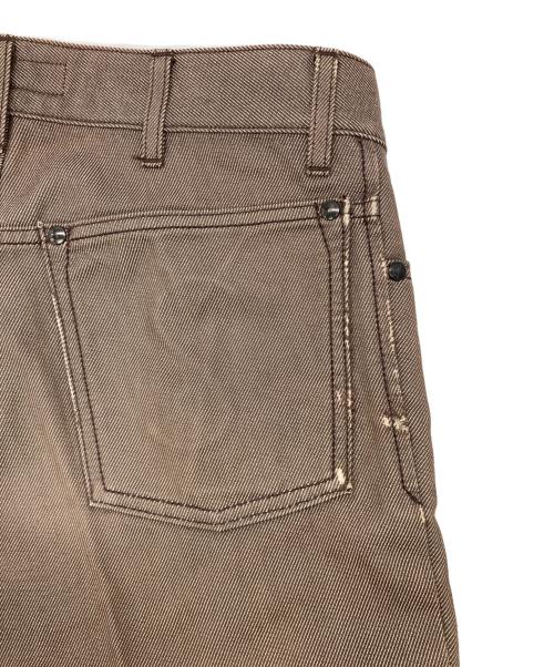 Yves Saint Laurent（イヴサンローラン）Yves Saint Laurent (イヴサンローラン) フレアパンツ ブラウン サイズ:44の古着・服飾アイテム