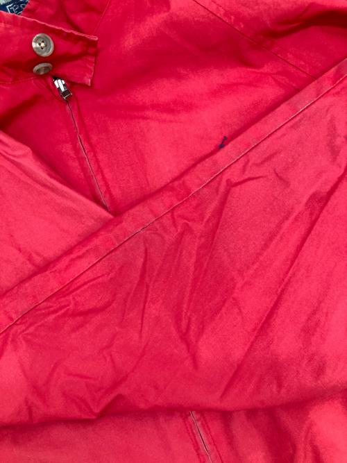 POLO RALPH LAUREN（ポロ・ラルフローレン）POLO RALPH LAUREN (ポロ・ラルフローレン) ［古着］ハリントンジャケット レッド サイズ:Mの古着・服飾アイテム