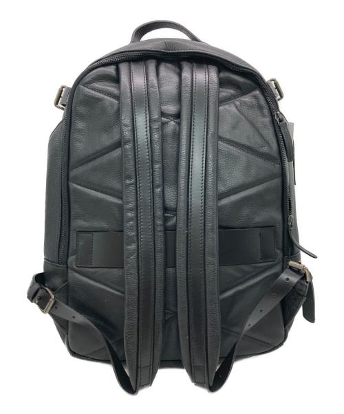 OUTBACK（アウトバッグ）OUTBACK (アウトバッグ) レザーバッグパック ブラックの古着・服飾アイテム