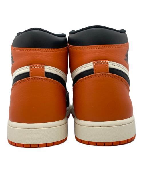 NIKE（ナイキ）NIKE (ナイキ) AIR JORDAN 1 RETRO HIGH OG オレンジ×ブラック サイズ:US11.5 未使用品の古着・服飾アイテム