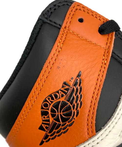 NIKE（ナイキ）NIKE (ナイキ) AIR JORDAN 1 RETRO HIGH OG オレンジ×ブラック サイズ:US11.5 未使用品の古着・服飾アイテム