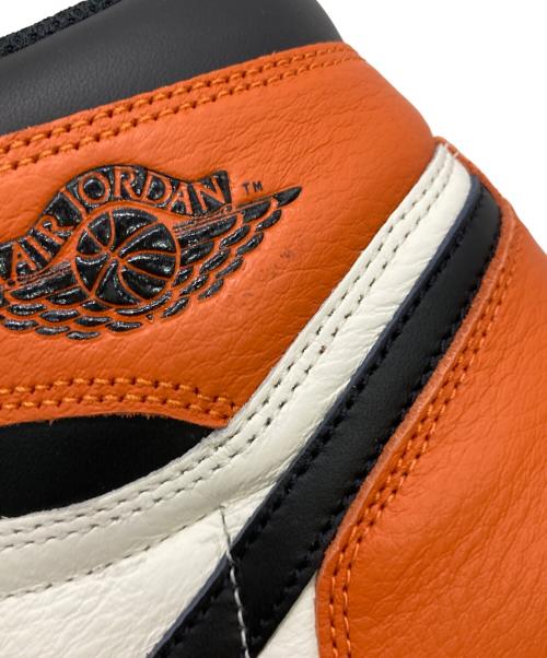 NIKE（ナイキ）NIKE (ナイキ) AIR JORDAN 1 RETRO HIGH OG オレンジ×ブラック サイズ:US11.5 未使用品の古着・服飾アイテム