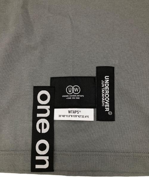 UNDERCOVER（アンダーカバー）UNDERCOVER (アンダーカバー) WTAPS (ダブルタップス) プリントTシャツ グレー サイズ:4 未使用品の古着・服飾アイテム