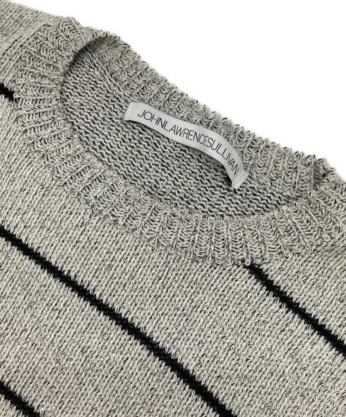 JOHN LAWRENCE SULLIVAN（ジョン ローレンス サリバン）JOHN LAWRENCE SULLIVAN (ジョン ローレンス サリバン) コットンニット グレー サイズ:Mの古着・服飾アイテム