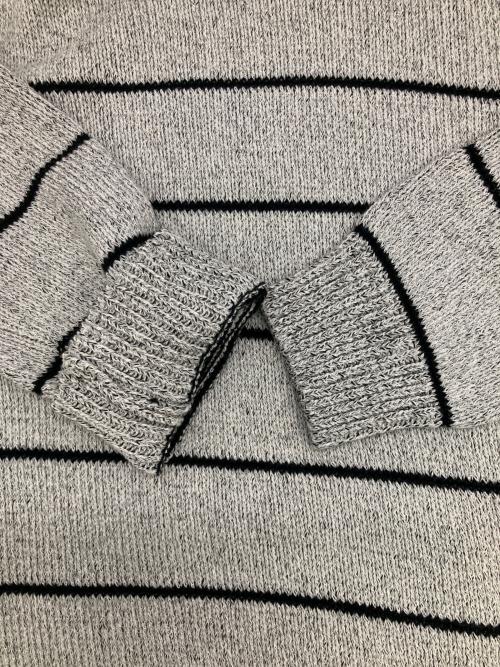 JOHN LAWRENCE SULLIVAN（ジョン ローレンス サリバン）JOHN LAWRENCE SULLIVAN (ジョン ローレンス サリバン) コットンニット グレー サイズ:Mの古着・服飾アイテム