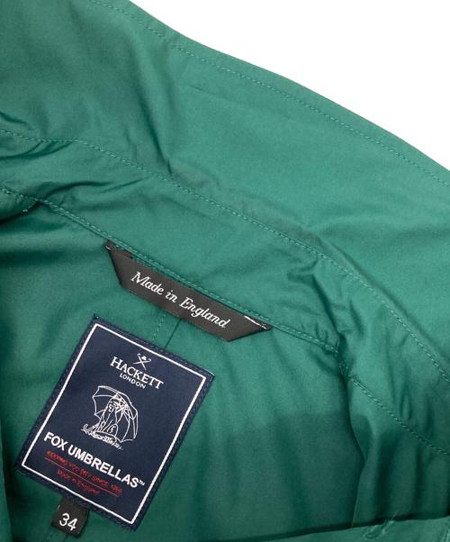 HACKETT（ハケット）HACKETT (ハケット) ステンカラーコート グリーン サイズ:34の古着・服飾アイテム