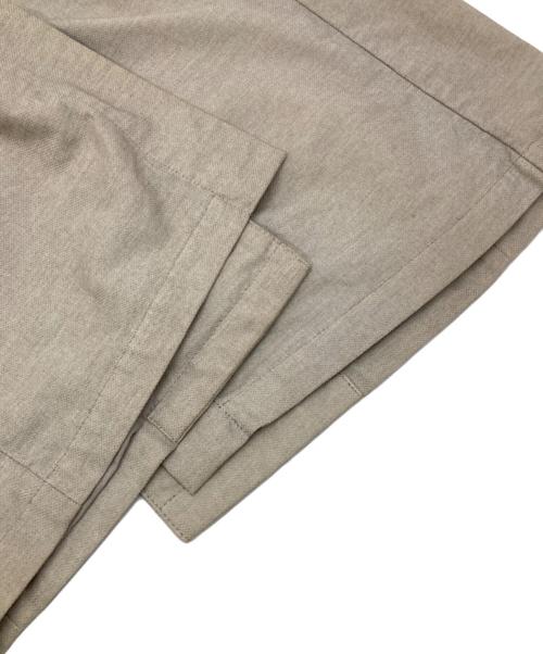 KAZUYUKI KUMAGAI ATTACHMENT（カズユキクマガイ アタッチメント）KAZUYUKI KUMAGAI ATTACHMENT (カズユキクマガイ アタッチメント) ストレッチメッシュコート ベージュ サイズ:2の古着・服飾アイテム