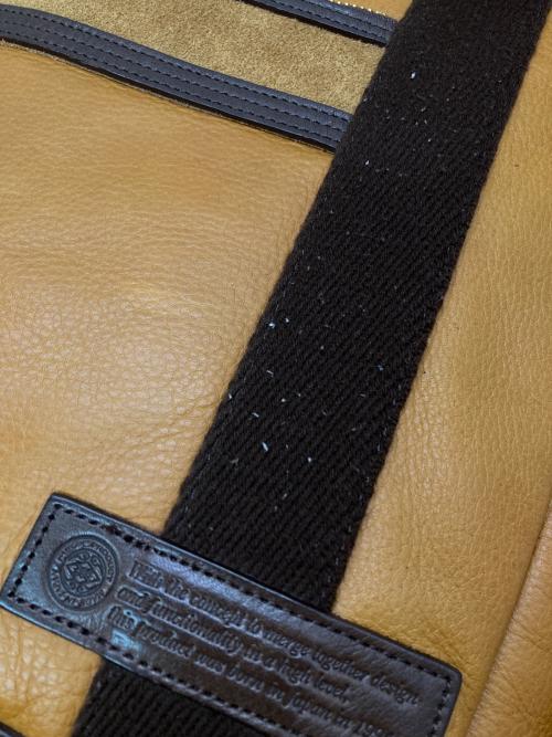 master-piece（マスターピース）master-piece (マスターピース) レザートートバッグ ブラウンの古着・服飾アイテム