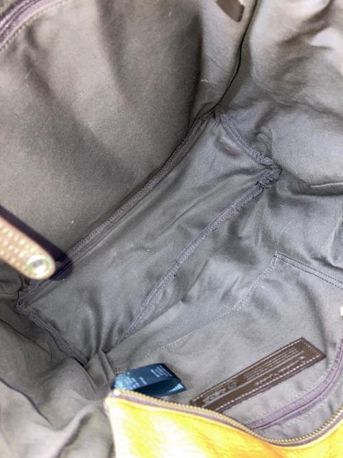 master-piece（マスターピース）master-piece (マスターピース) レザートートバッグ ブラウンの古着・服飾アイテム