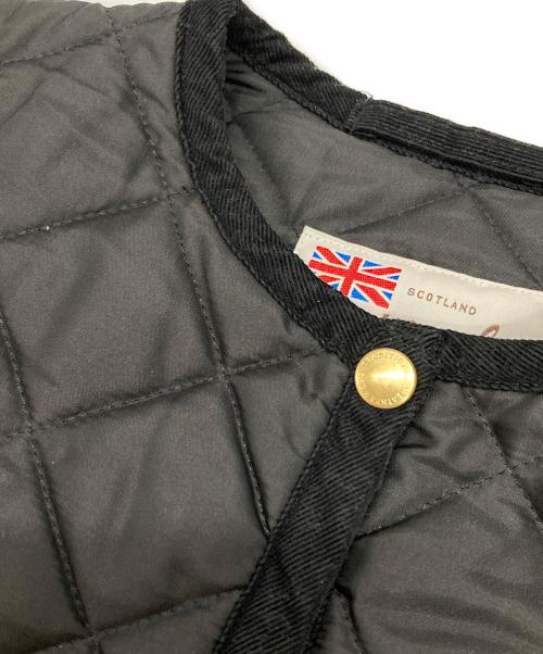 Traditional Weatherwear（トラディショナルウェザーウェア）Traditional Weatherwear (トラディショナルウェザーウェア) キルティングコート ブラック サイズ:36の古着・服飾アイテム