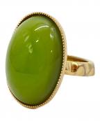 GRENSグレン）の古着「ヴィンテージガラス リング」