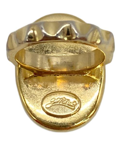 GRENS（グレン）GRENS (グレン) ヴィンテージガラス リング サイズ:12号の古着・服飾アイテム