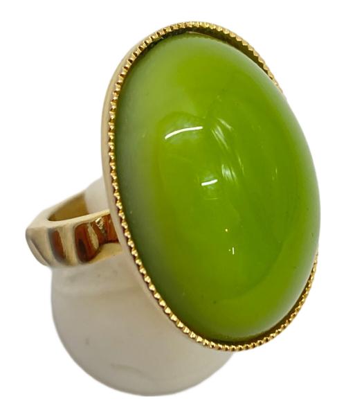 GRENS（グレン）GRENS (グレン) ヴィンテージガラス リング サイズ:12号の古着・服飾アイテム