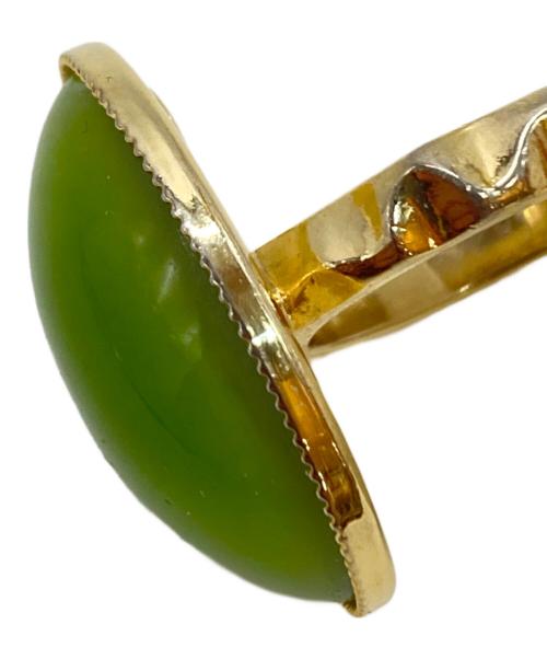 GRENS（グレン）GRENS (グレン) ヴィンテージガラス リング サイズ:12号の古着・服飾アイテム