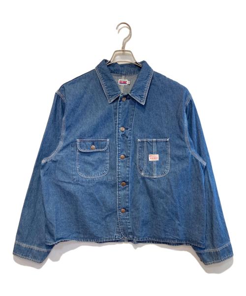 big mac（ビッグマック）big mac (ビッグマック) BEAMS (ビームス) ショートカバーオール インディゴ サイズ:42の古着・服飾アイテム