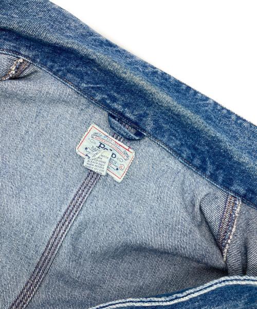 POLO RALPH LAUREN（ポロ・ラルフローレン）POLO RALPH LAUREN (ポロ・ラルフローレン) デニムジャケット インディゴ サイズ:XLの古着・服飾アイテム