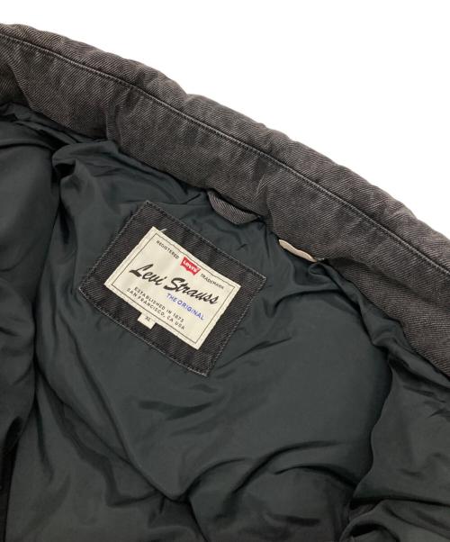 LEVI'S（リーバイス）LEVI'S (リーバイス) SUPER PUFFER JACKET ブラック サイズ:XLの古着・服飾アイテム