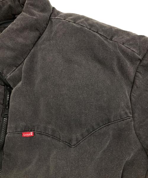 LEVI'S（リーバイス）LEVI'S (リーバイス) SUPER PUFFER JACKET ブラック サイズ:XLの古着・服飾アイテム