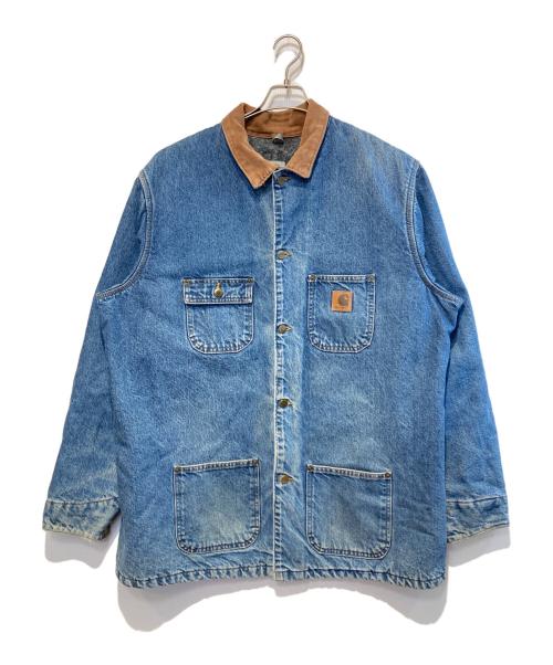 CarHartt（カーハート）CarHartt (カーハート) BLANKET LINER DENIM CHORE COAT インディゴ サイズ:XLの古着・服飾アイテム