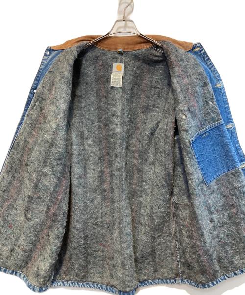 CarHartt（カーハート）CarHartt (カーハート) BLANKET LINER DENIM CHORE COAT インディゴ サイズ:XLの古着・服飾アイテム