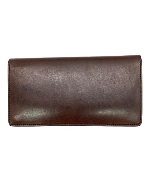 SLOW（スロウ）SLOW (スロウ) レザーロングウォレット ブラウンの古着・服飾アイテム