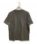 HERMES (エルメス) アームレイヤードコットンTシャツ チャコールグレー サイズ:M：25000円