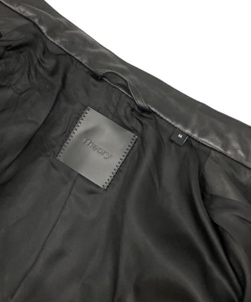 theory（セオリー）theory (セオリー) WYNMORE LA GRAND NAPPA ブラック サイズ:Mの古着・服飾アイテム
