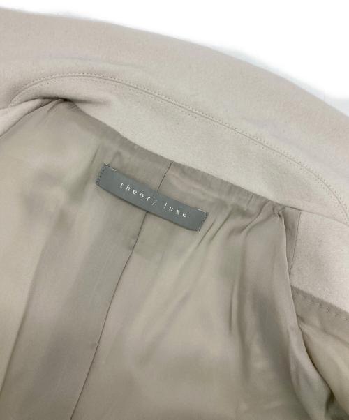 theory luxe（セオリーリュクス）theory luxe (セオリーリュクス) 1Bチェスターコート ベージュ サイズ:36の古着・服飾アイテム