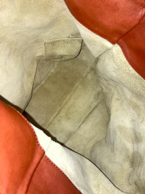 BOTTEGA VENETA（ボッテガベネタ）BOTTEGA VENETA (ボッテガベネタ) イントレチャートハンドバッグ ブラウンの古着・服飾アイテム