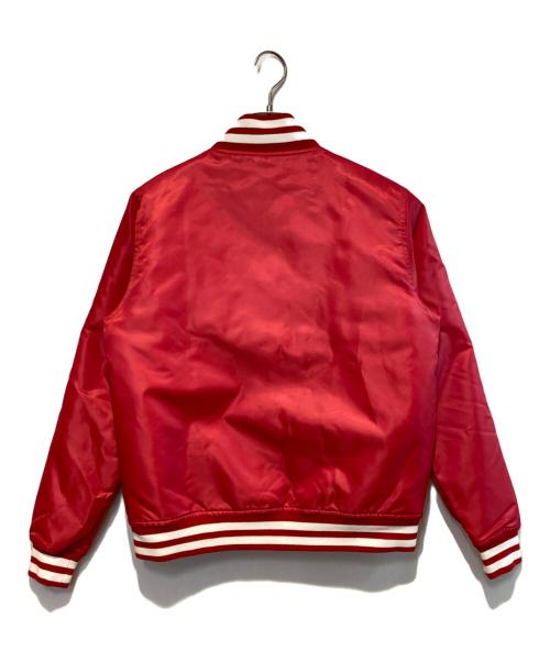 Majestic（マジェスティック）Majestic (マジェスティック) スタジャン レッド サイズ:Mの古着・服飾アイテム