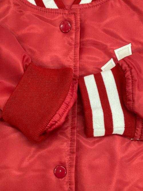 Majestic（マジェスティック）Majestic (マジェスティック) スタジャン レッド サイズ:Mの古着・服飾アイテム