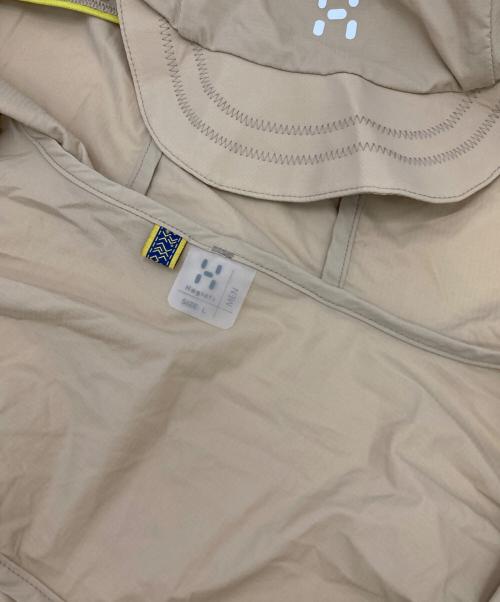 HAGLOFS（ホグロフス）HAGLOFS (ホグロフス) L.I.M Tempo Trail Proof Jacket ベージュ サイズ:Lの古着・服飾アイテム