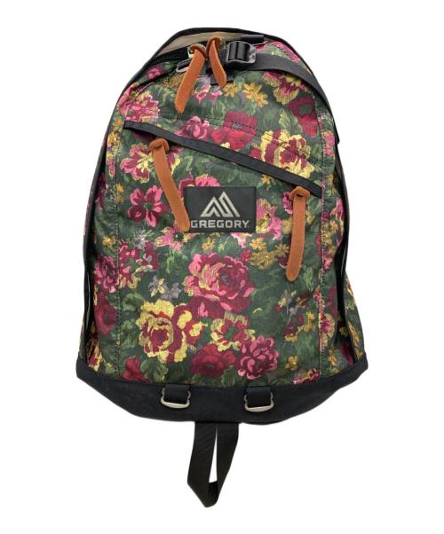 GREGORY（グレゴリー）GREGORY (グレゴリー) DAY PACK グリーン×ピンクの古着・服飾アイテム