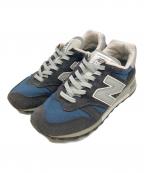 NEW BALANCEニューバランス）の古着「ローカットスニーカー」｜ネイビー