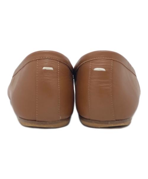 Maison Margiela（メゾンマルジェラ）Maison Margiela (メゾンマルジェラ) Tabi バレエシューズ ブラウン サイズ:37の古着・服飾アイテム