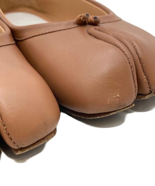 Maison Margiela（メゾンマルジェラ）Maison Margiela (メゾンマルジェラ) Tabi バレエシューズ ブラウン サイズ:37の古着・服飾アイテム