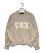 FRAMeWORKフレームワーク）の古着「ジャガードロゴSWEATニット」｜ベージュ